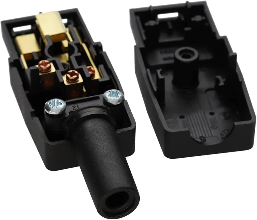 Rewireable C19 IEC 16A 250V Screw Terminal Power Cable Connector 42-0502