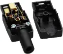 Rewireable C19 IEC 16A 250V Screw Terminal Power Cable Connector 42-0502